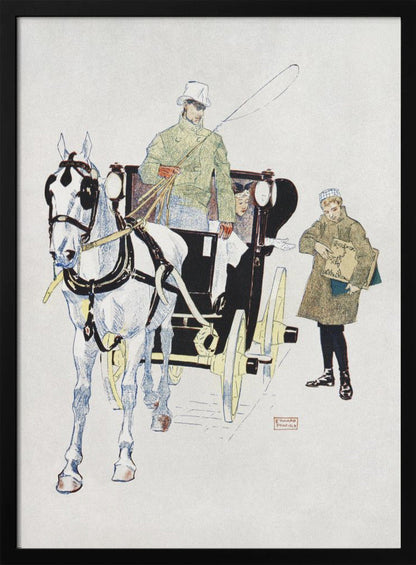 Wall art Vintage Carriage (1893)