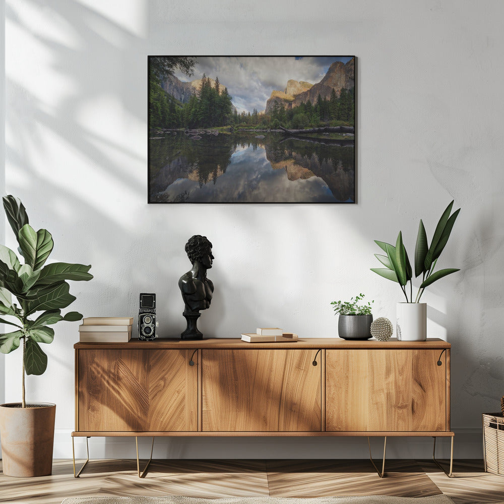 Wall art Time. Landscape