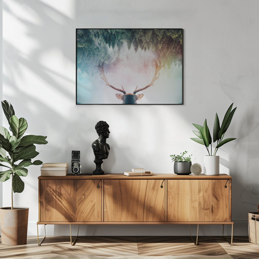 Wall Art Antler Spiritual