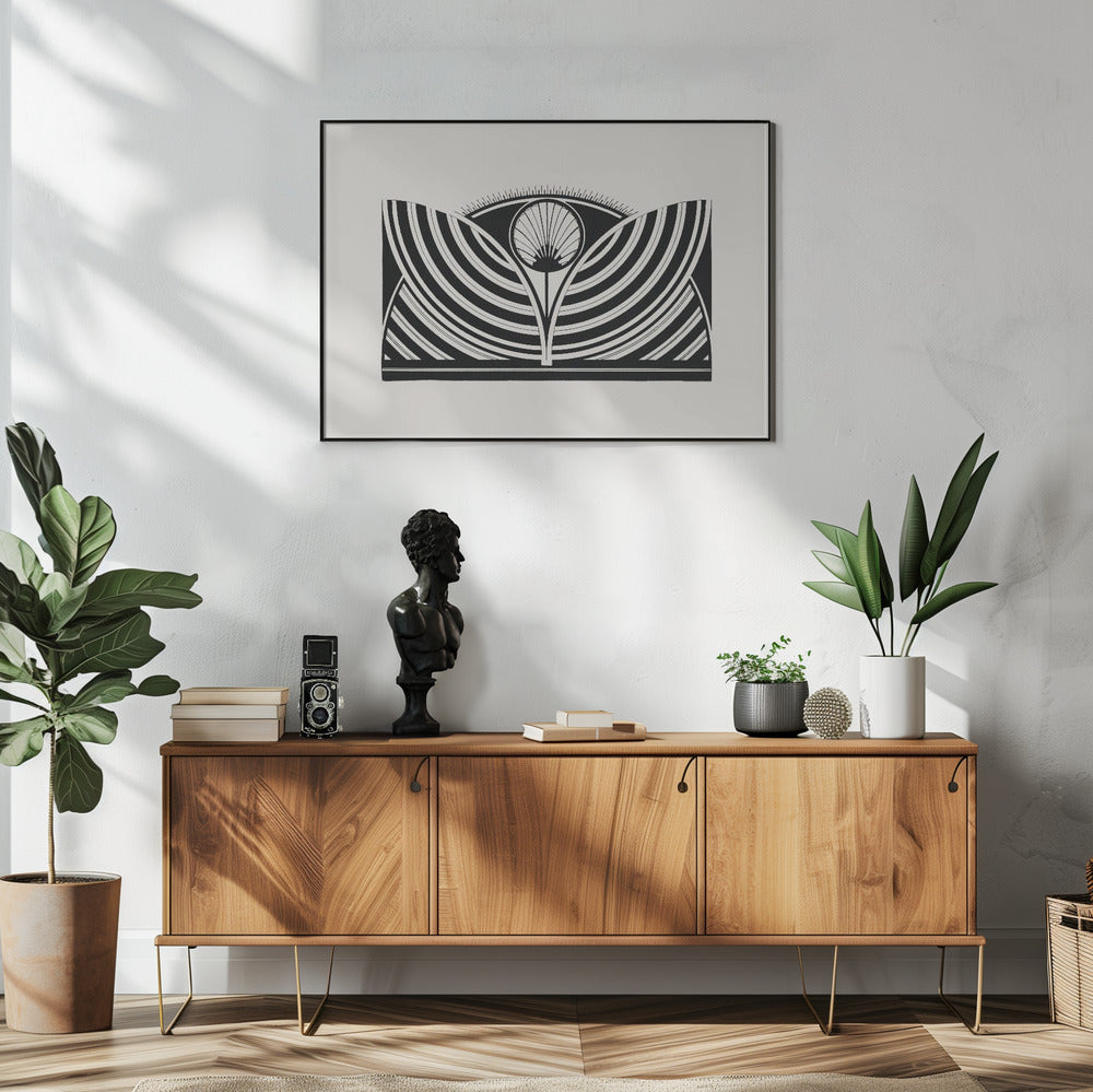Wall art Stylized Floral Pattern