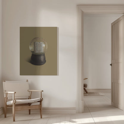 Wall art Urban Snow Globe