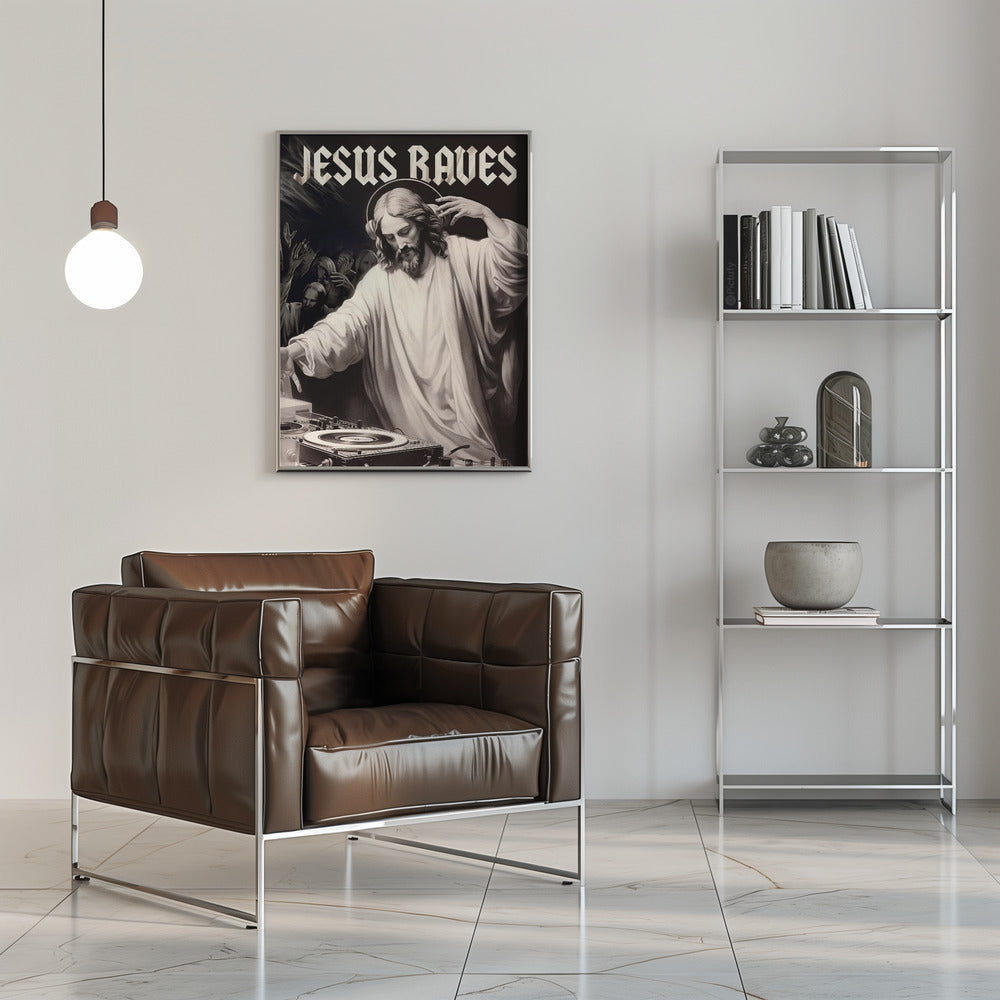 Wall art Jesus Raves
