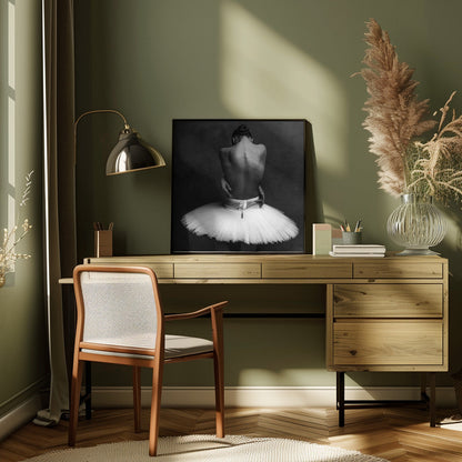 Wall art ballerina's back 2