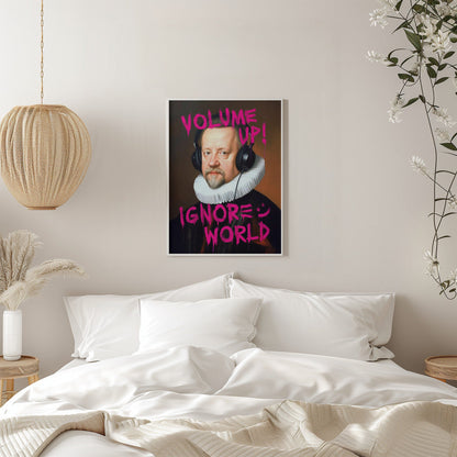 Volume Up Canvas Print