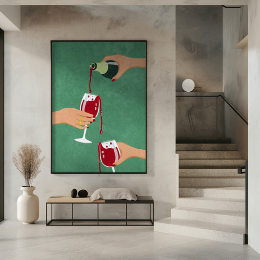 wall Art Cheers Girls
