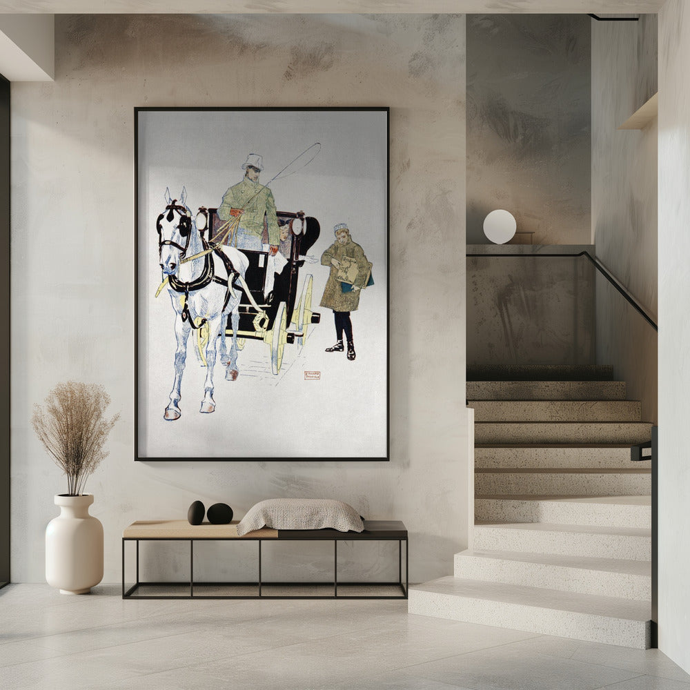 Wall art Vintage Carriage (1893)