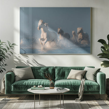 Wall art Angels of Camargue. Horse