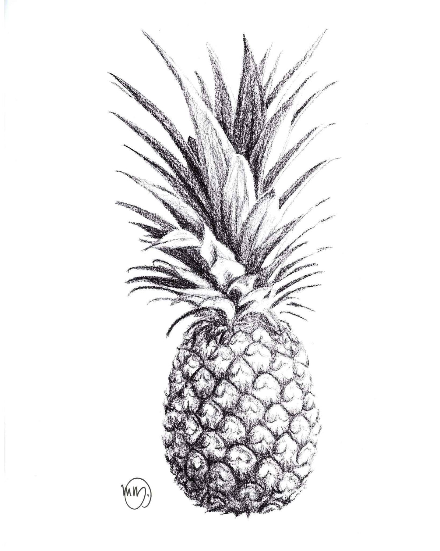 Pineapple Greeting Card