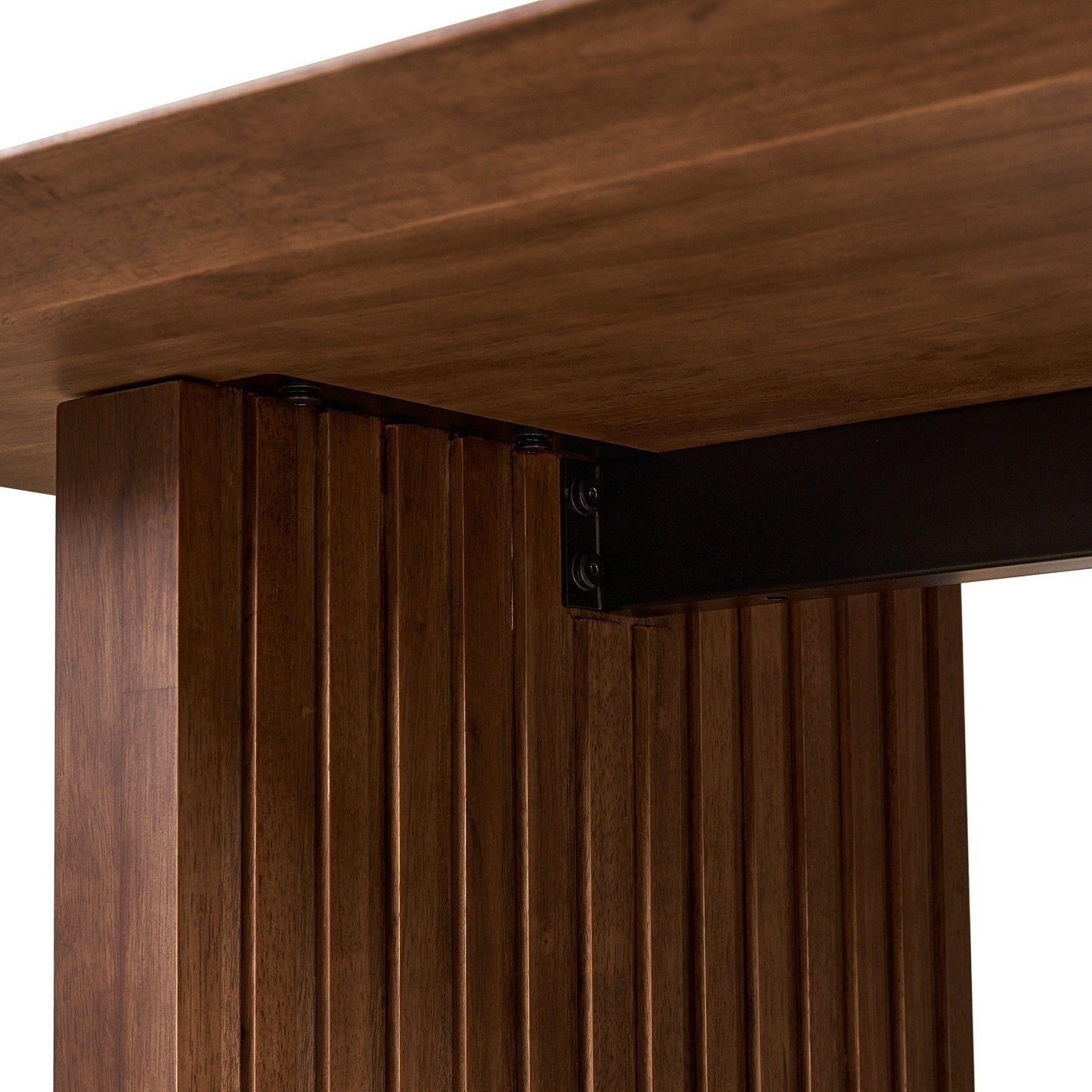 Plank 6-Seater Natural Oak Wood Dining Table