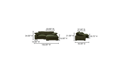 Preston Reversible-Chaise Sectional
