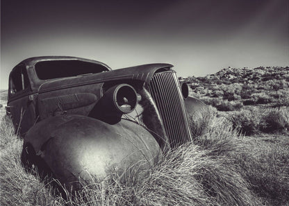 Wall art Disposed-Car