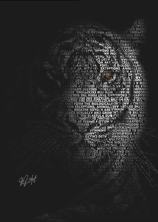 Wall art The Tiger
