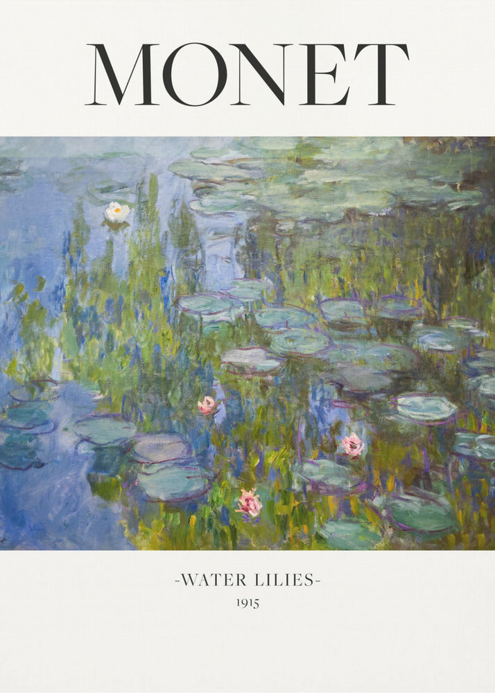 Water Lilies 1915 Monet
