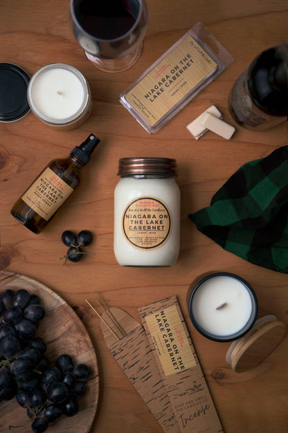 Niagara on the Lake Cabernet 8oz soy candle