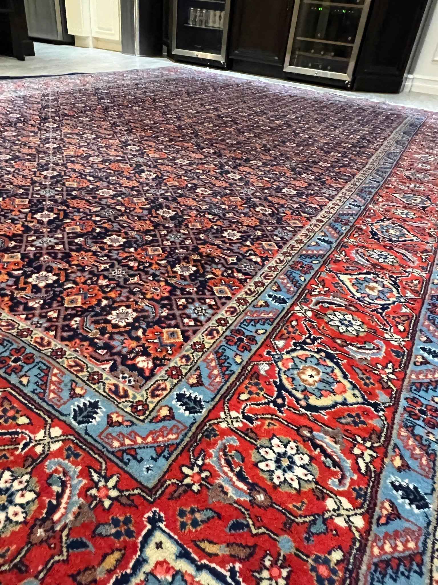 Persian Sarouk Rug | 10' 6" x 7' 5"