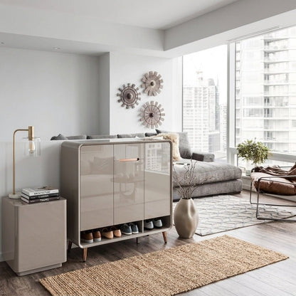 SC33 Ceramic Top Shoe Cabinet