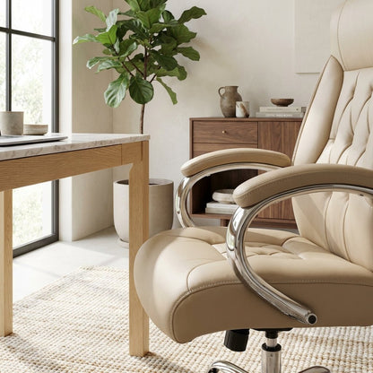 Siracusa Premium Leather Office Chair