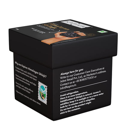 Kapiva Himalayan Shilajit/Shilajeet Resin - 20gm