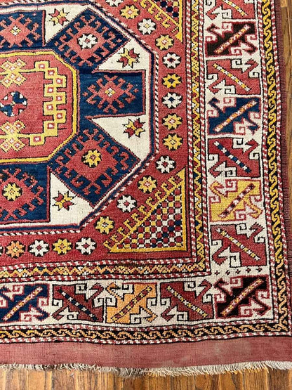 Turkish Ezine Rug | 4' 8" x 5' 11"