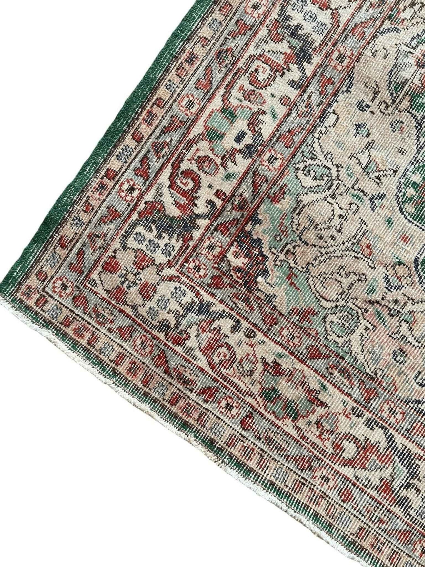 Vintage Turkish Oushak Rug | 9’ 1" x 5’ 6”
