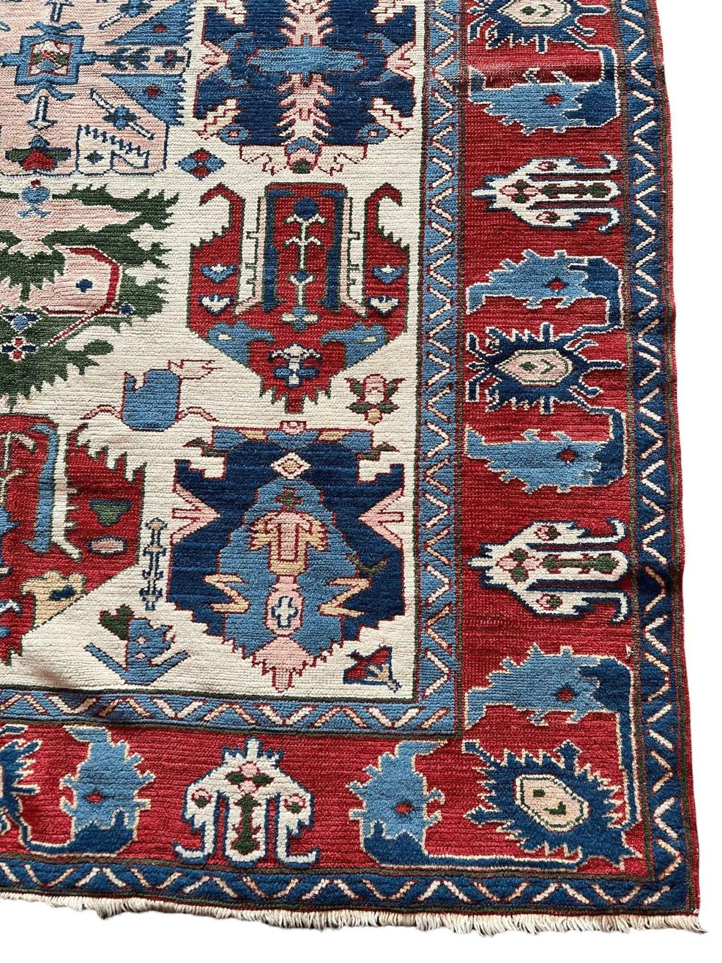 Turkish Wool Rug | 7’ 10” x 6”