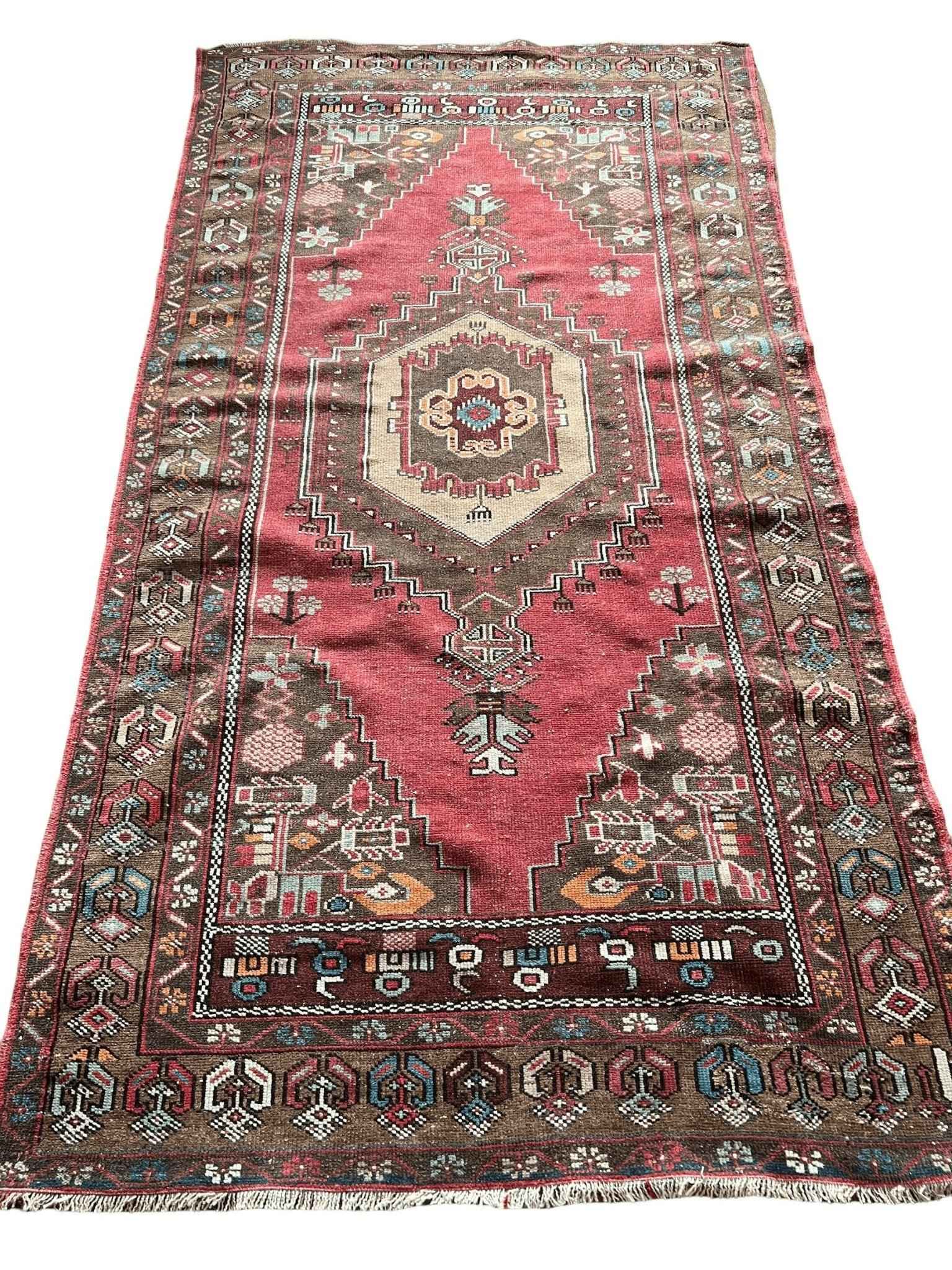 Turkish Yahyali Rug | 7’ 9” x 4’ 2”