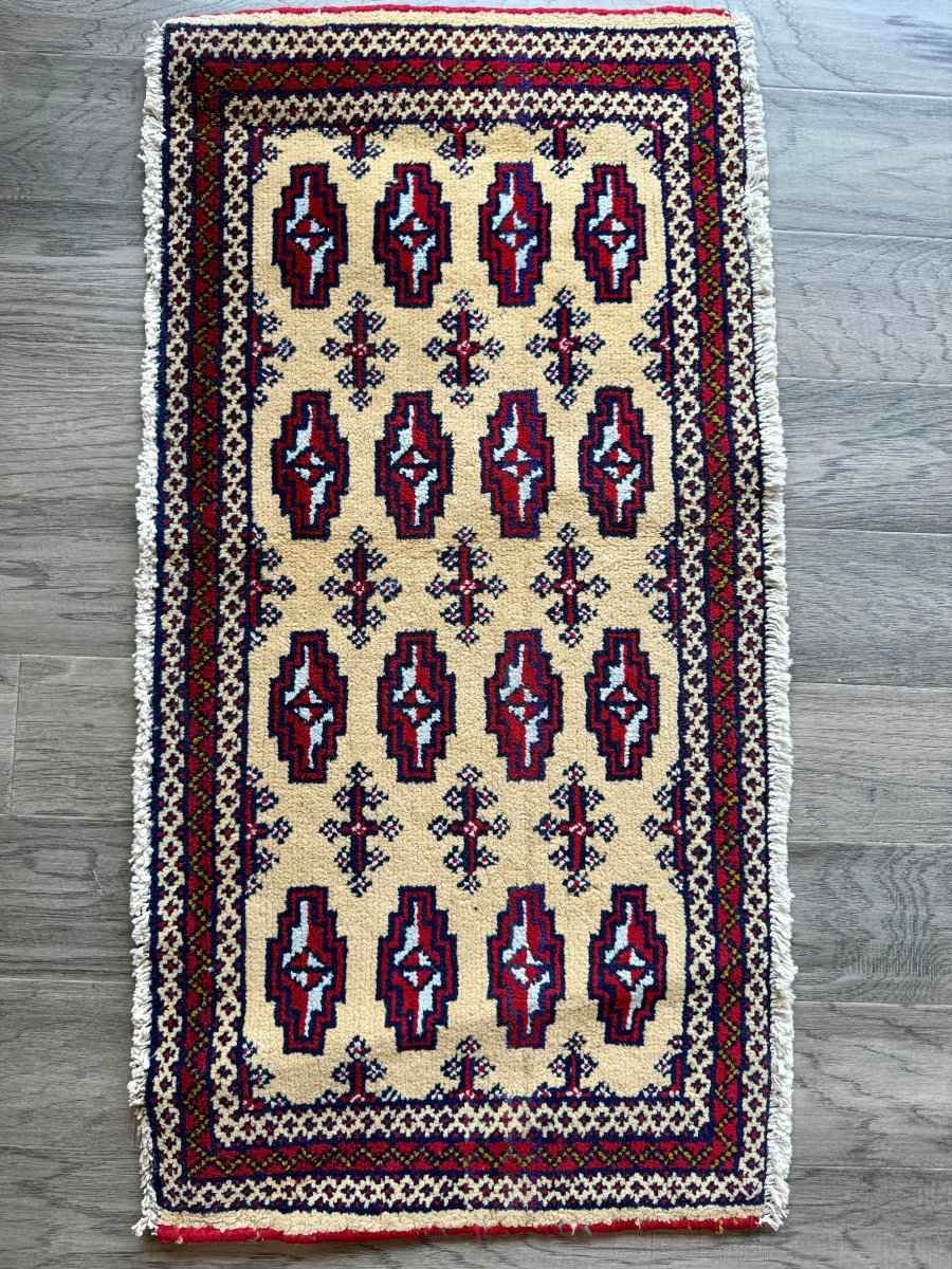 Turkmen Mini Rug | 1' 7" x 3' 3"