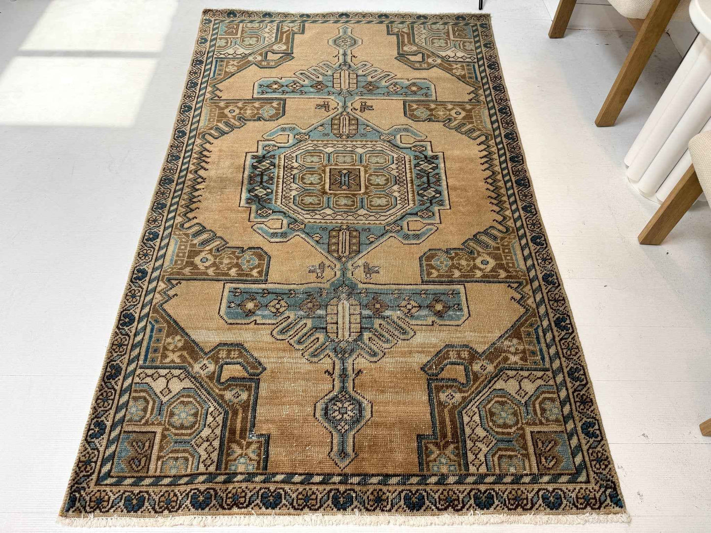 Vintage Hamadan Rug | 3' 11" x 6' 7"