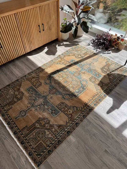 Vintage Hamadan Rug | 3' 11" x 6' 7"