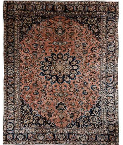 Vintage Mashad Rug | 7' 9" x 10' 2"