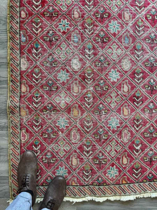 Vintage Tabriz Rug | 3' 1" x 4' 7"