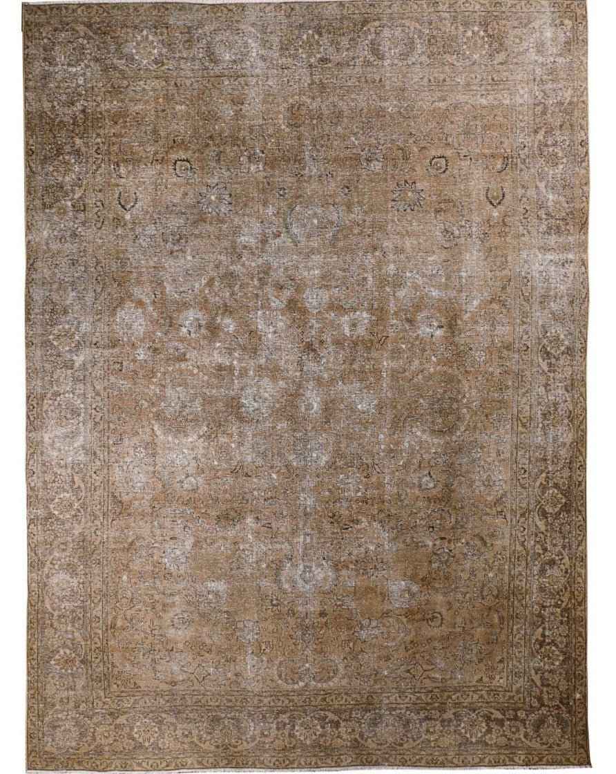 Vintnge Tabriz Rug |  9' 2" x 12' 11"