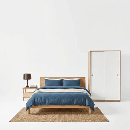 Vline Vienna Bedroom Combo: Sliding Wardrobe and Bed